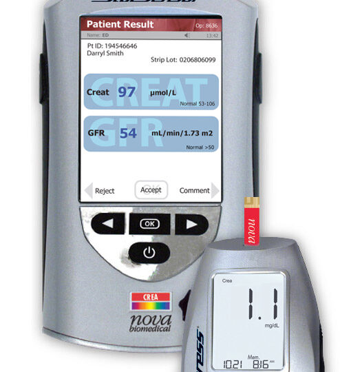StatSensor® y StatSensor Xpress™Medidores de creatinina y eGFR